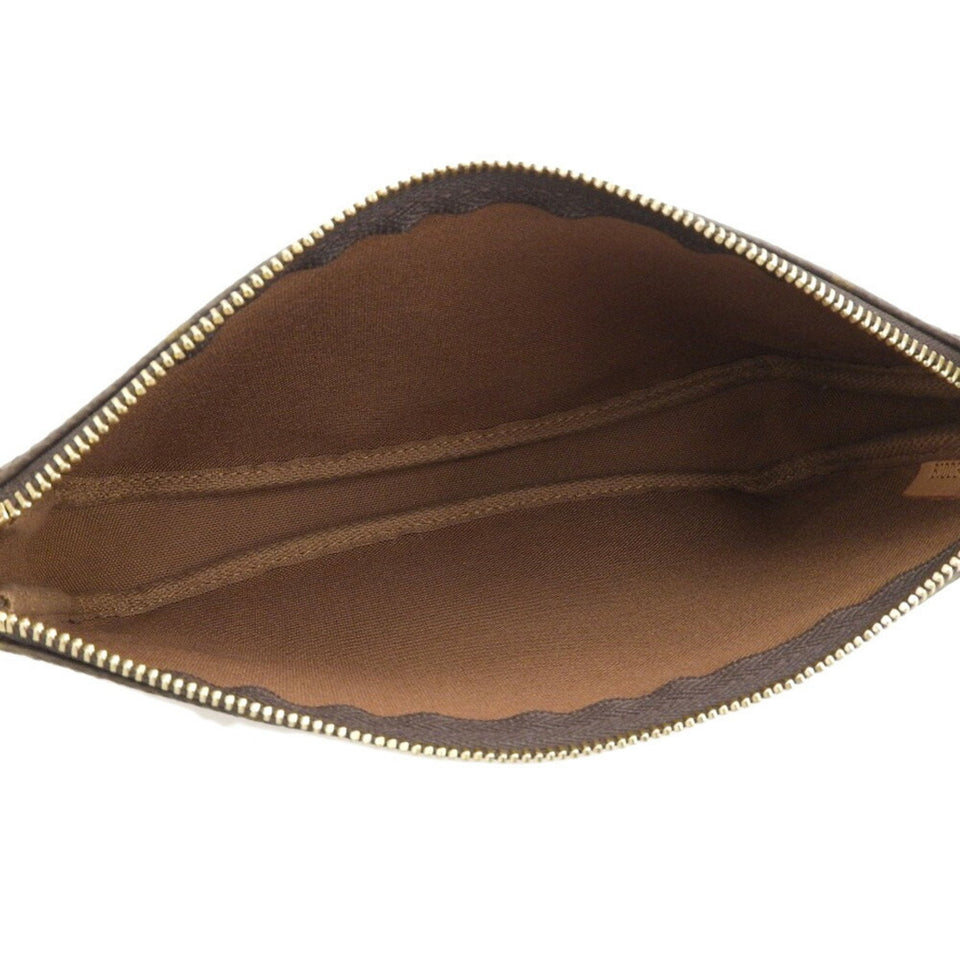 Louis Vuitton Pochette Accessoires  Canvas Clutch Bag