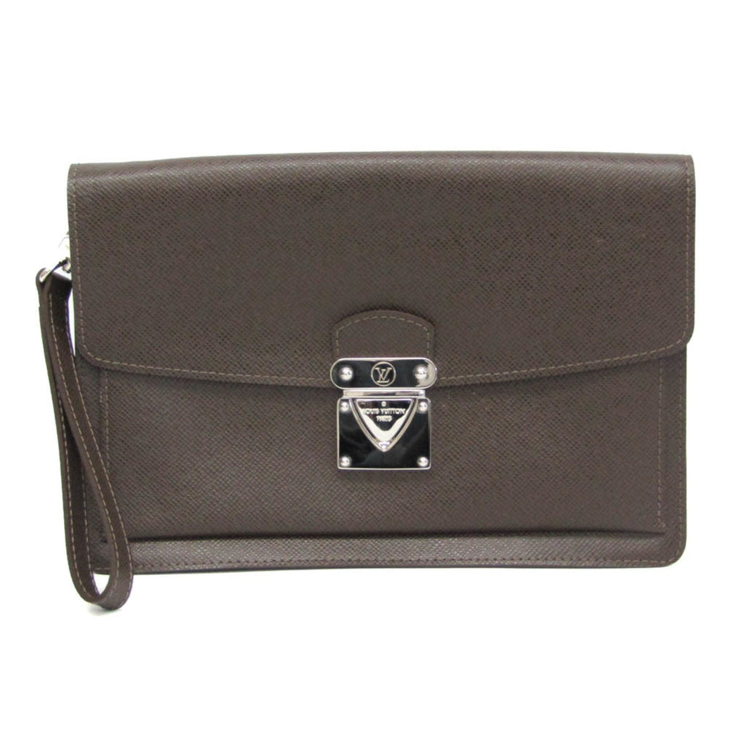 Louis Vuitton Belaia  Leather Clutch Bag