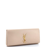 Classic Monogram Clutch Leather Long