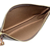 Louis Vuitton Pochette Accessoire  Canvas Clutch Bag