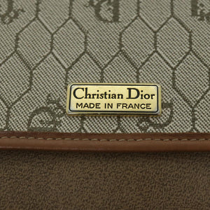 Dior Honeycomb  Canvas Shoulder Bag