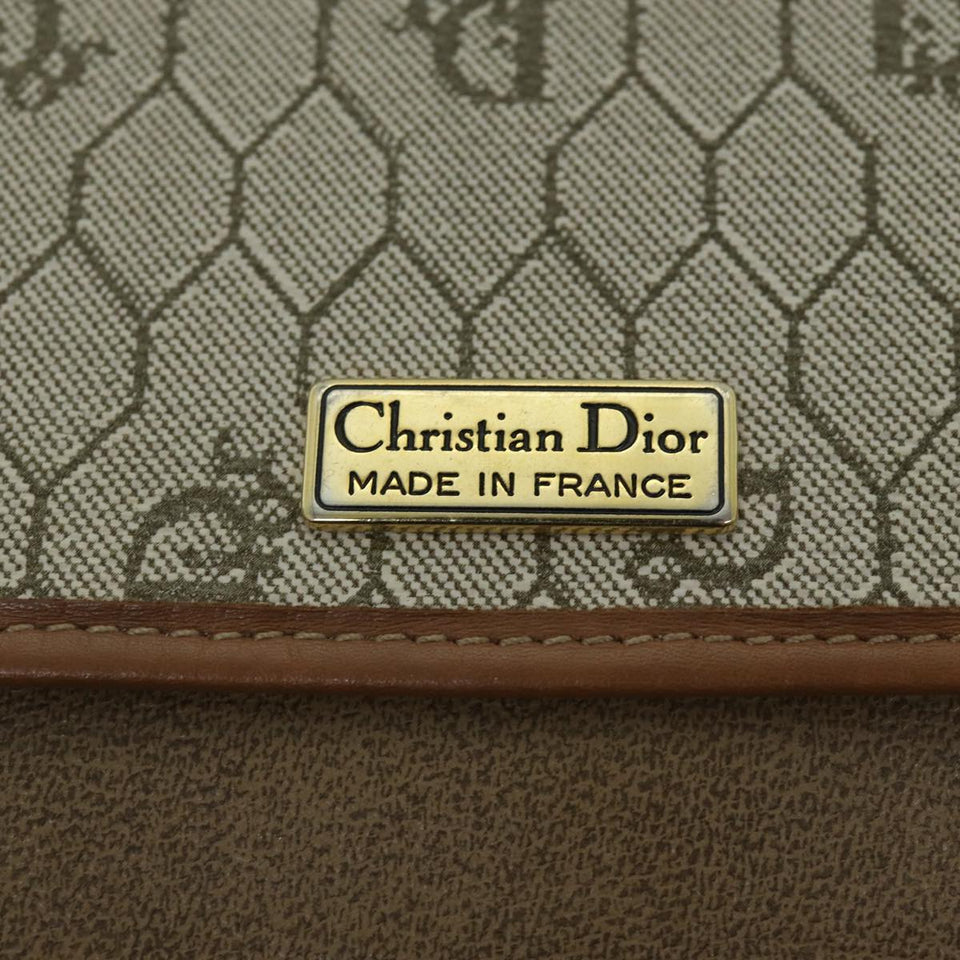 Dior Honeycomb  Canvas Shoulder Bag