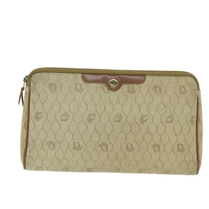 Dior Honeycomb  Canvas Clutch Bag