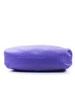 Bottega Veneta Womens The Pouch Hinged Clutch Leather Handbag Purple