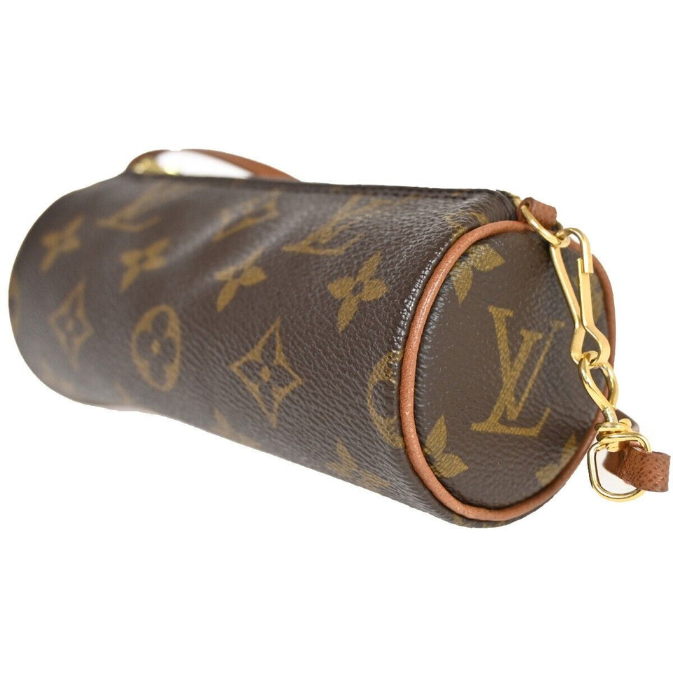 Louis Vuitton Papillon  Canvas Clutch Bag