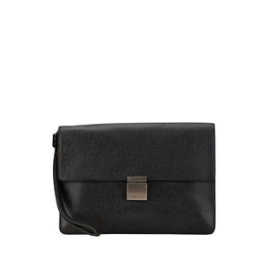 Louis Vuitton Selenga  Leather Clutch Bag