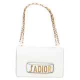 Dior J'Adior Medium leather letter chain flap crossbody bag
