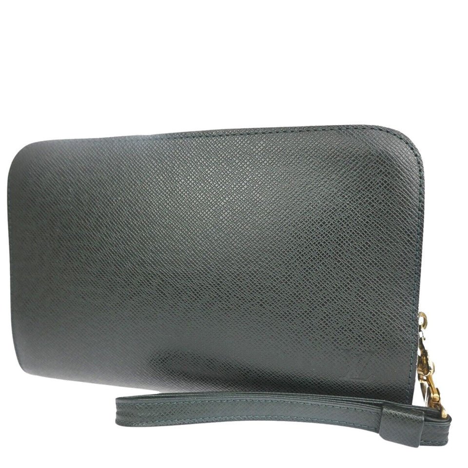 Louis Vuitton Baikal  Leather Clutch Bag