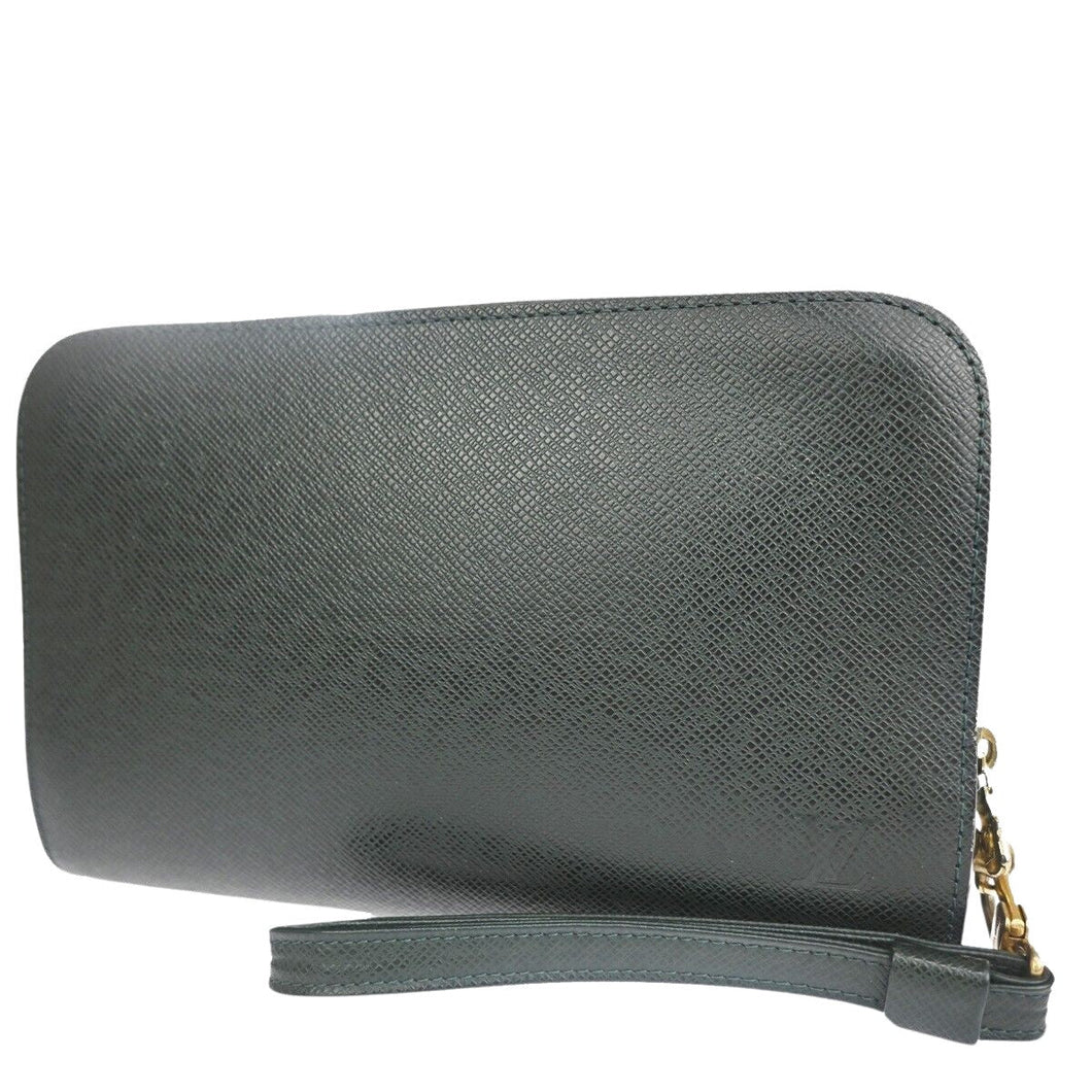 Louis Vuitton Baikal  Leather Clutch Bag