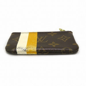 Louis Vuitton Pochette Clés  Canvas Clutch Bag