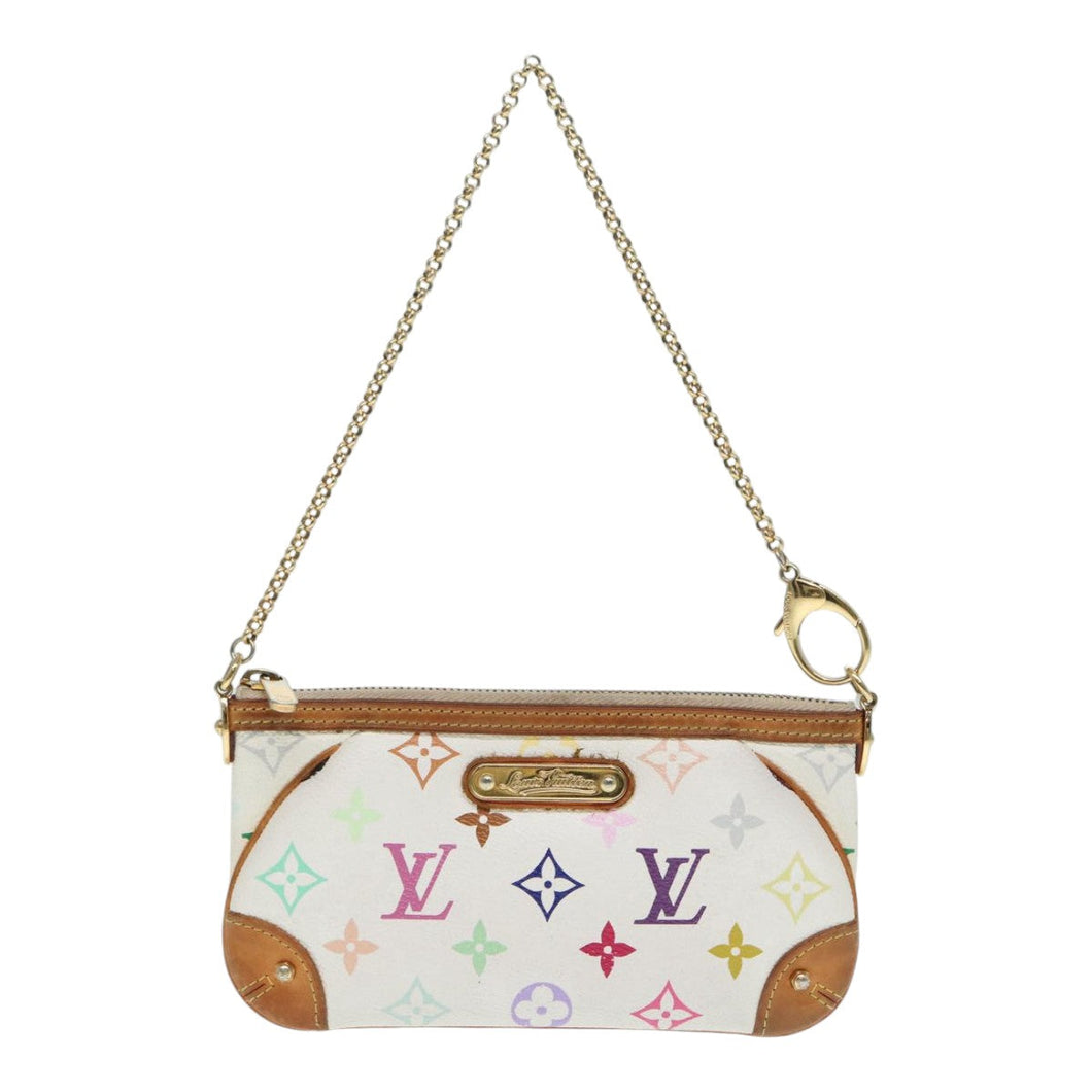 Louis Vuitton Mira  Canvas Clutch Bag