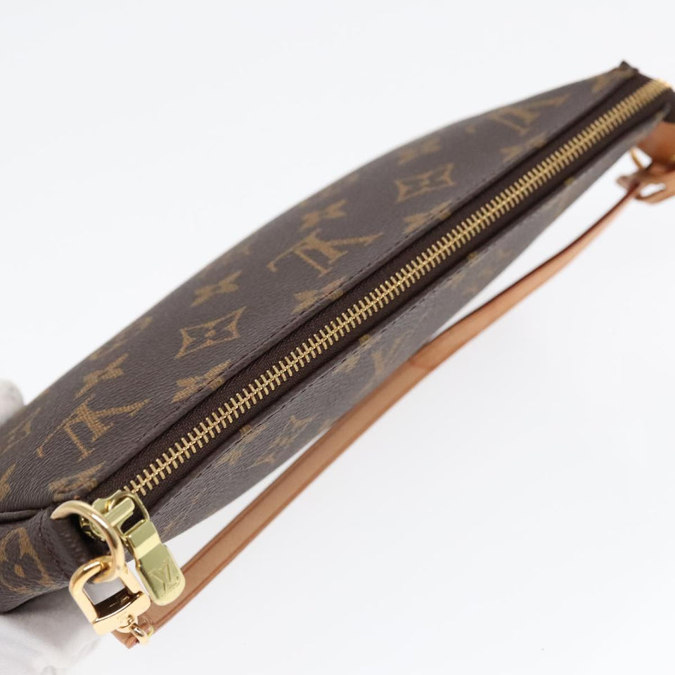 Louis Vuitton Pochette Accessoire  Canvas Clutch Bag