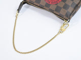 Louis Vuitton Mini Pochette Accessoires  Calfskin Clutch Bag