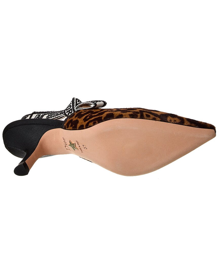 Dior J'Adior Haircalf Slingback Pump