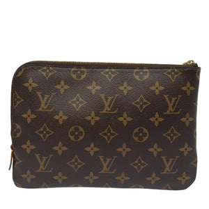 Louis Vuitton Etui Voyage  Canvas Clutch Bag
