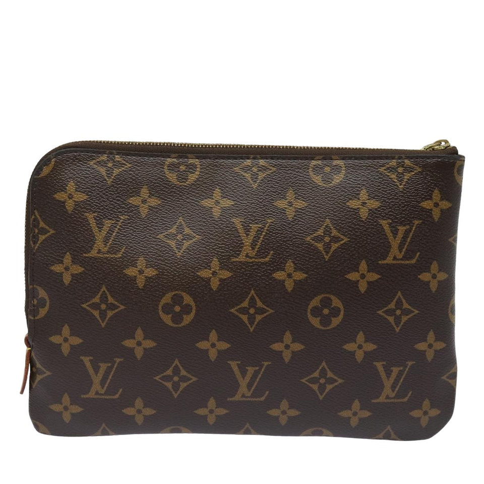 Louis Vuitton Etui Voyage  Canvas Clutch Bag