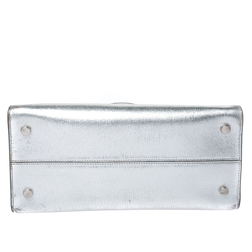 Dior Metallic  Leather Medium Diorever Bag