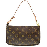 Louis Vuitton Pochette Accessoires  Canvas Clutch Bag