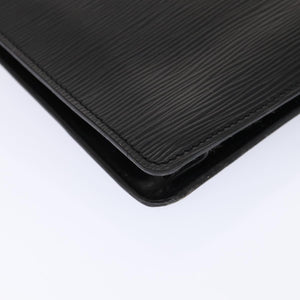 Louis Vuitton Senateur  Leather Clutch Bag