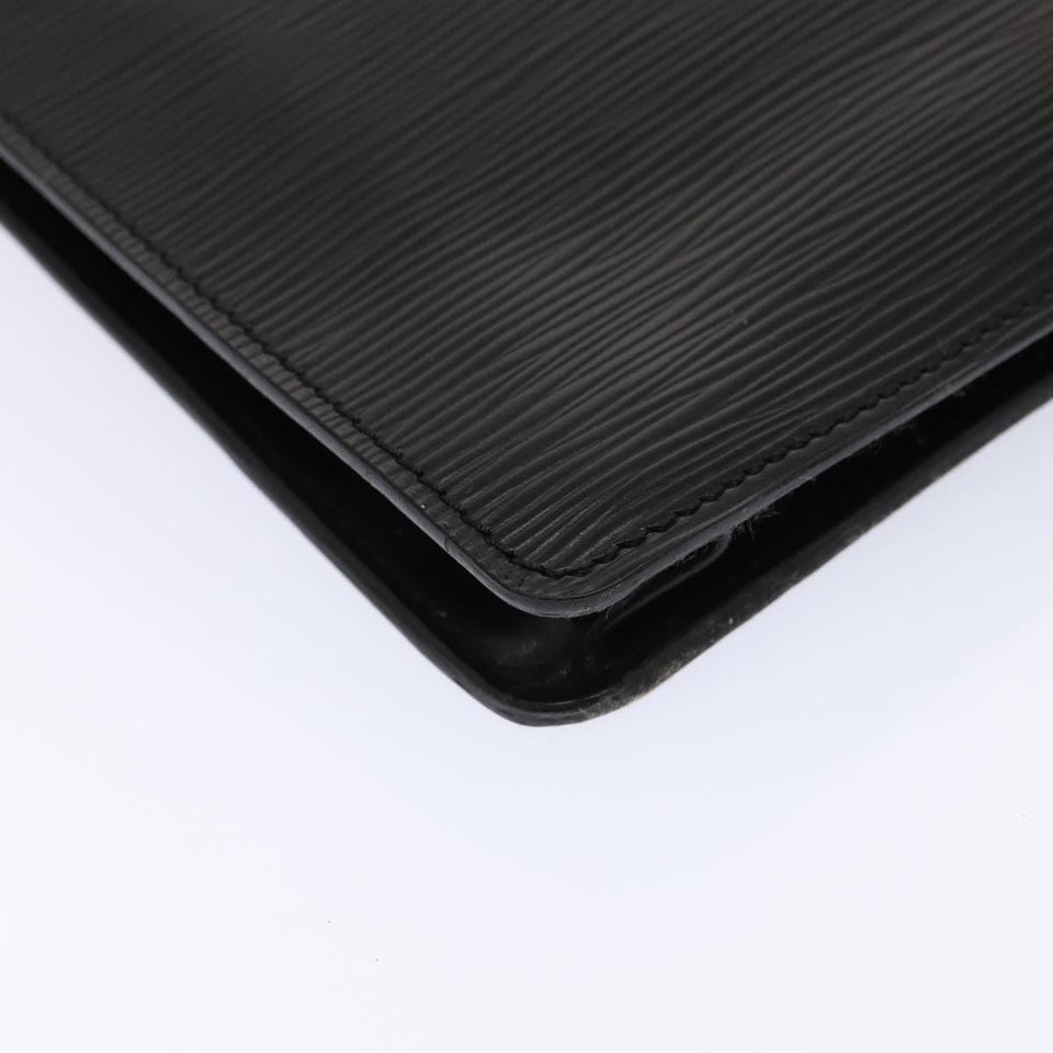 Louis Vuitton Senateur  Leather Clutch Bag