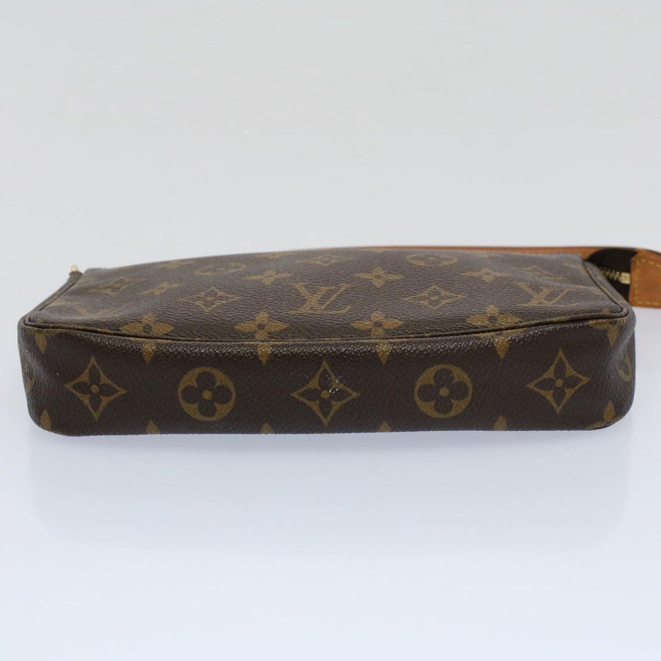 Louis Vuitton Pochette Accessoire  Canvas Clutch Bag