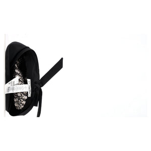 Dior Arty Oblique with Ribbon Beret Hat in Black Polyester