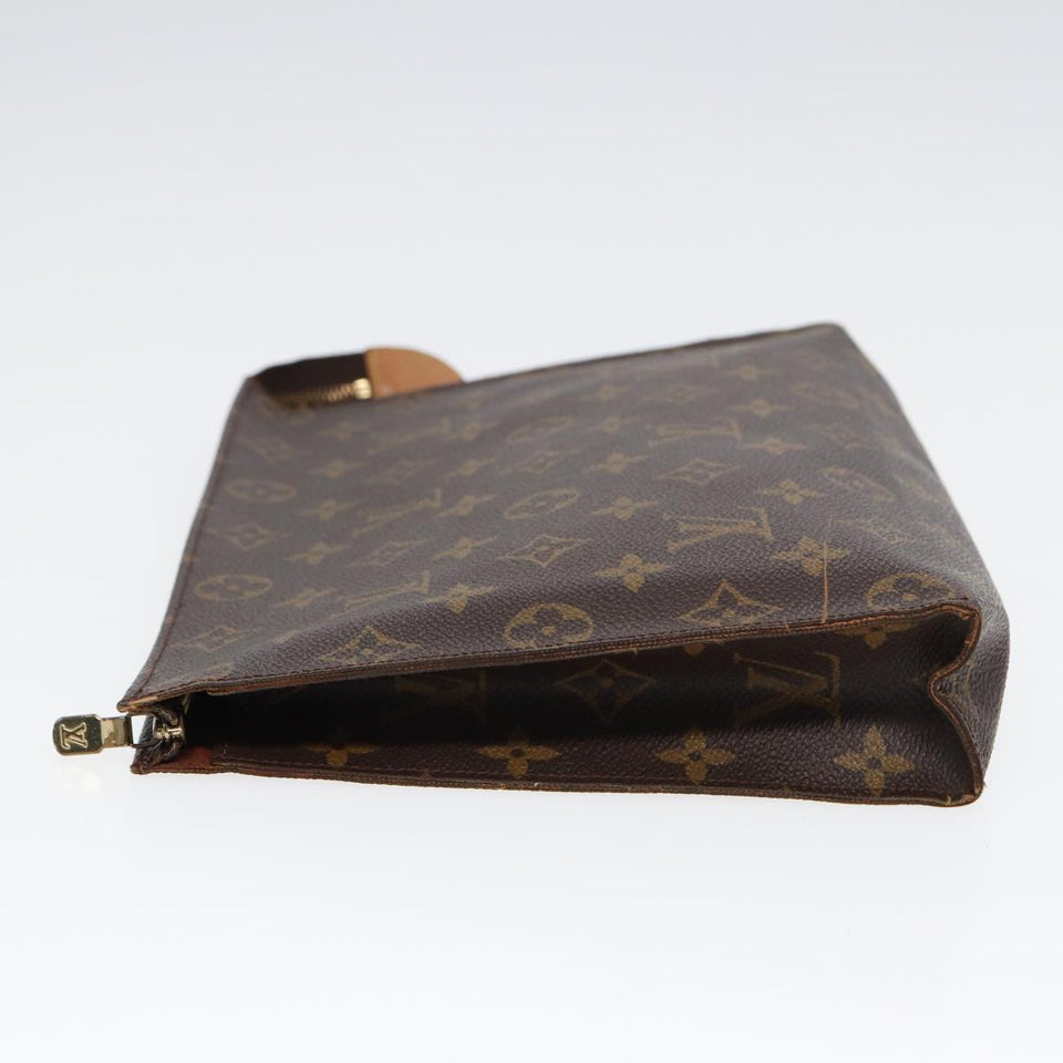 Louis Vuitton Poche Toilette  Canvas Clutch Bag
