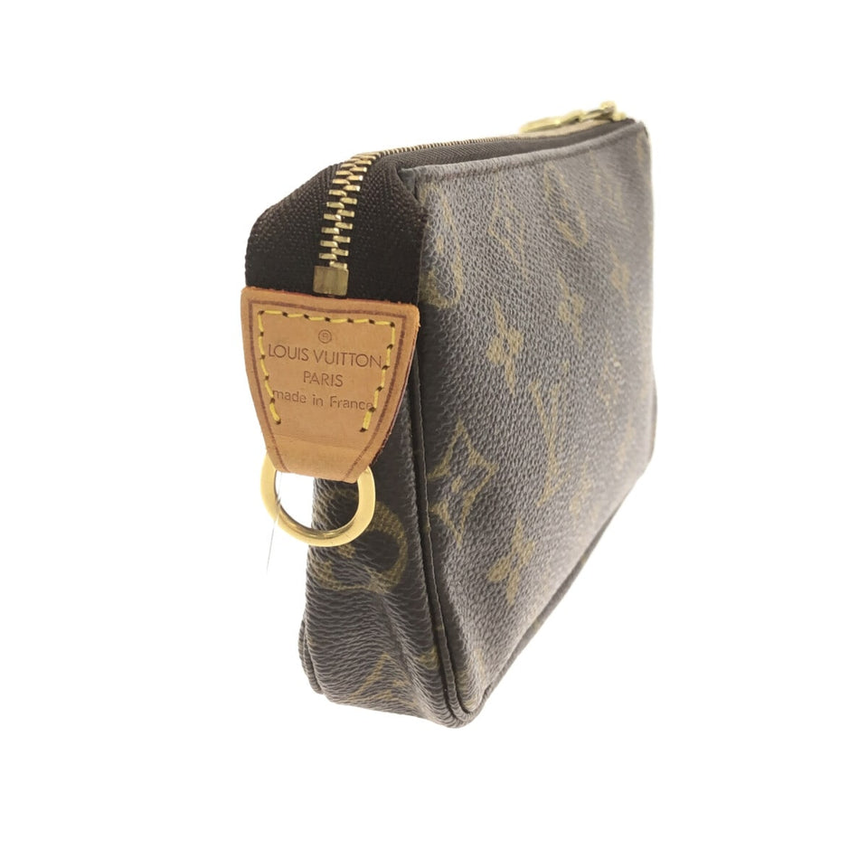 Louis Vuitton Pochette Accessoire  Canvas Clutch Bag