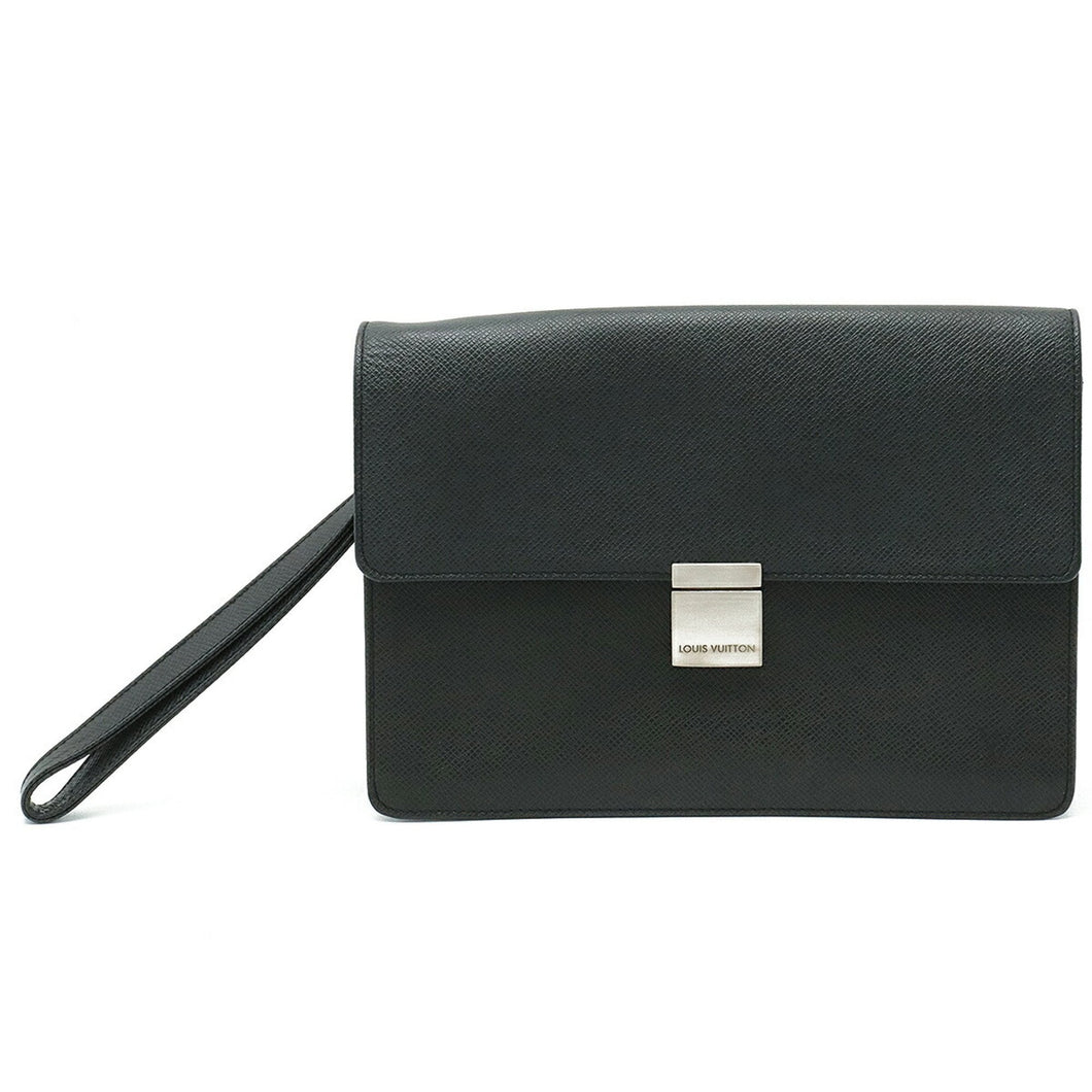 Louis Vuitton Taiga  Leather Clutch Bag