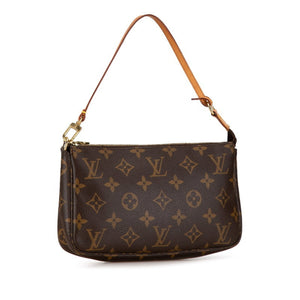 Louis Vuitton Pochette Accessoires  Canvas Clutch Bag