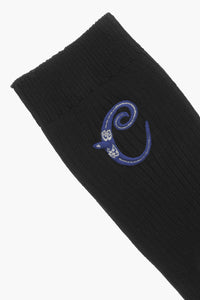 Dior Ribbed Cotton Long Socks