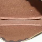 Louis Vuitton Pochette Accessoire  Canvas Clutch Bag
