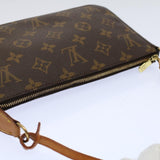 Louis Vuitton Pochette Accessoire  Canvas Clutch Bag