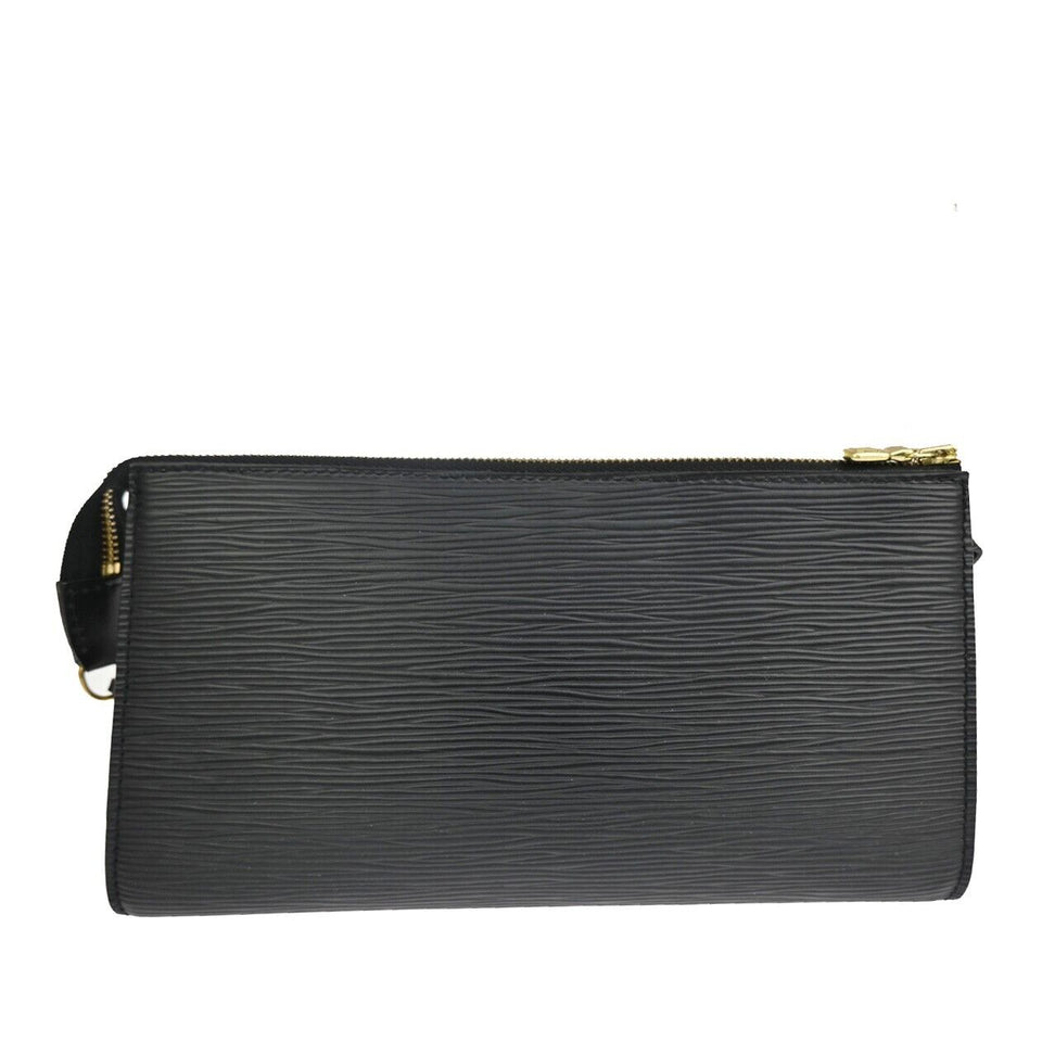Louis Vuitton Pochette Accessoires  Leather Clutch Bag