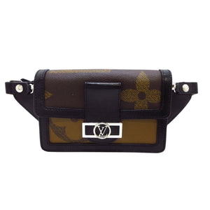 Louis Vuitton Dauphine  Canvas Clutch Bag