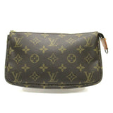 Louis Vuitton Pochette Accessoire  Canvas Clutch Bag