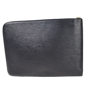 Louis Vuitton Pochette Jour Gm  Leather Clutch Bag