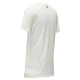 Dior Brutal Journey Of The Heart Graphic Print Ecru Cotton Linen Tshirt