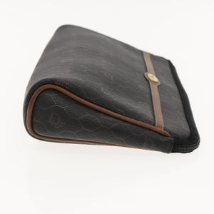 Dior Honeycomb  Canvas Clutch Bag