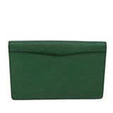 Louis Vuitton Epi Montaigne 27 Clutch Bag Green