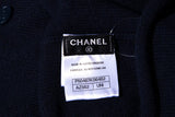 Chanel Confetti Cashmere Navy Skirt SZ 34