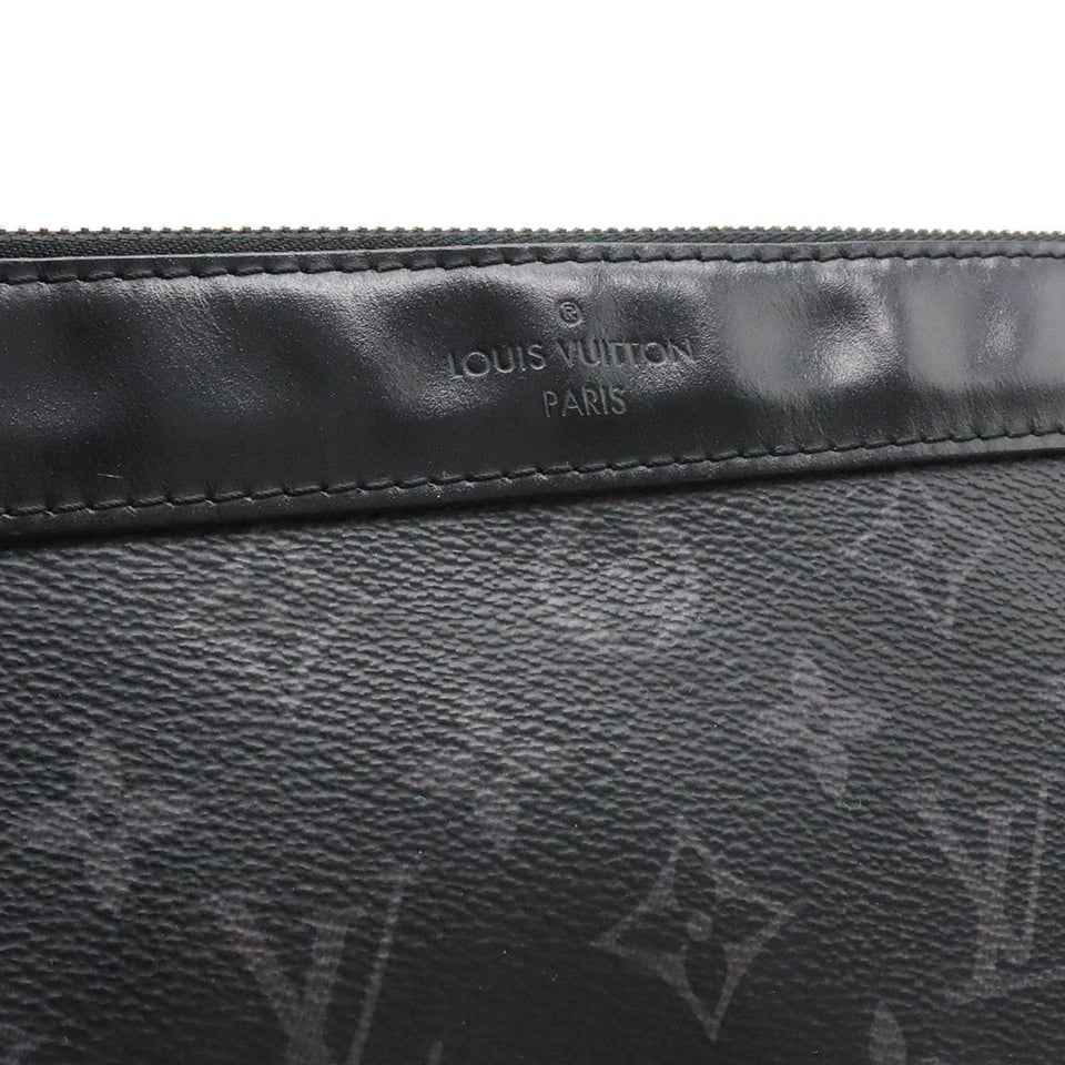 Louis Vuitton Eclipse  Canvas Clutch Bag