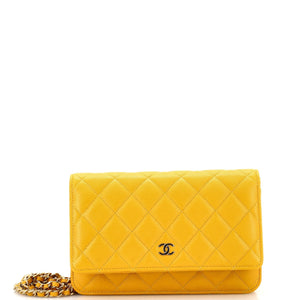 CHANEL Wallet on Chain Quilted Caviar