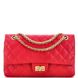 CHANEL Reissue 2.55 Flap Bag Quilted Caviar 225