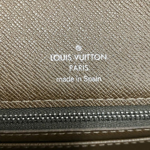 Louis Vuitton Selenga  Leather Clutch Bag