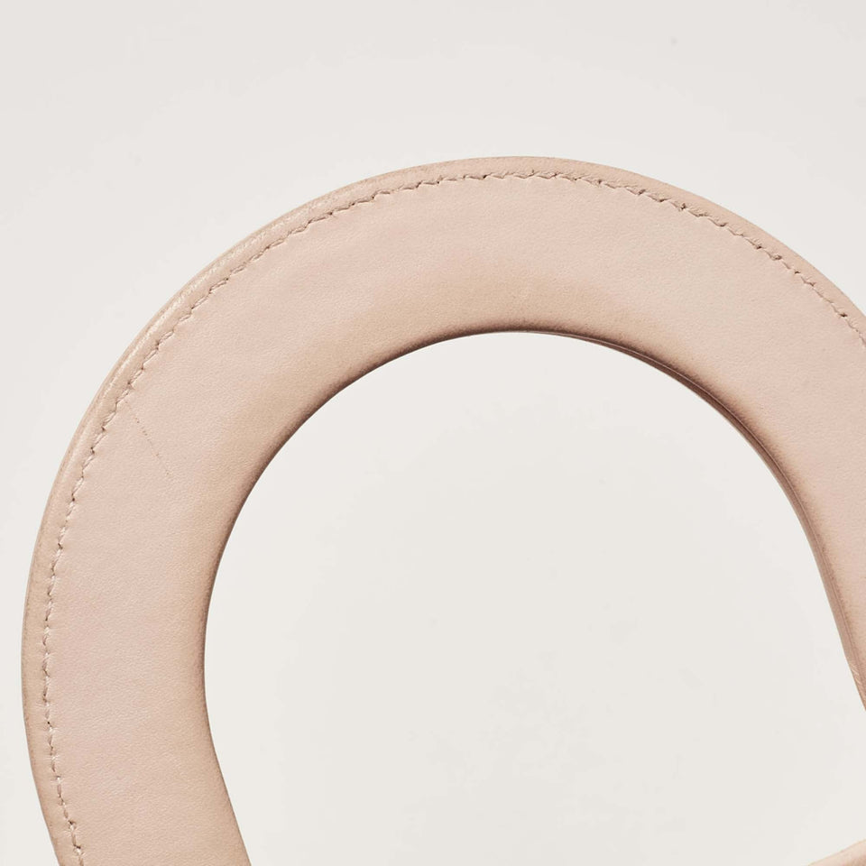 Dior Pink Cannage Leather Small Lady Dior My Abcdior Tote