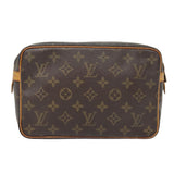 Louis Vuitton Compiegne 23  Canvas Clutch Bag