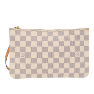 Louis Vuitton Neverfull Mm  Canvas Clutch Bag