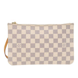 Louis Vuitton Neverfull Mm  Canvas Clutch Bag