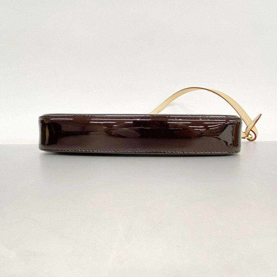 Louis Vuitton Pochette Accessoires  Patent Leather Clutch Bag